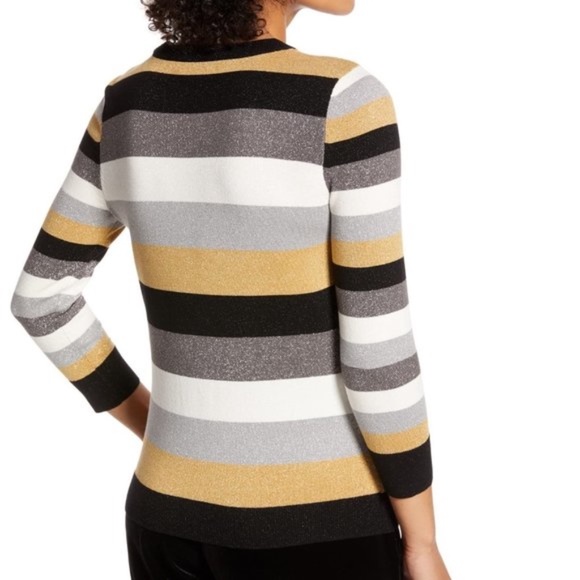 Halogen X Atlantic-Pacific Metallic Sweater - Picture 2 of 8